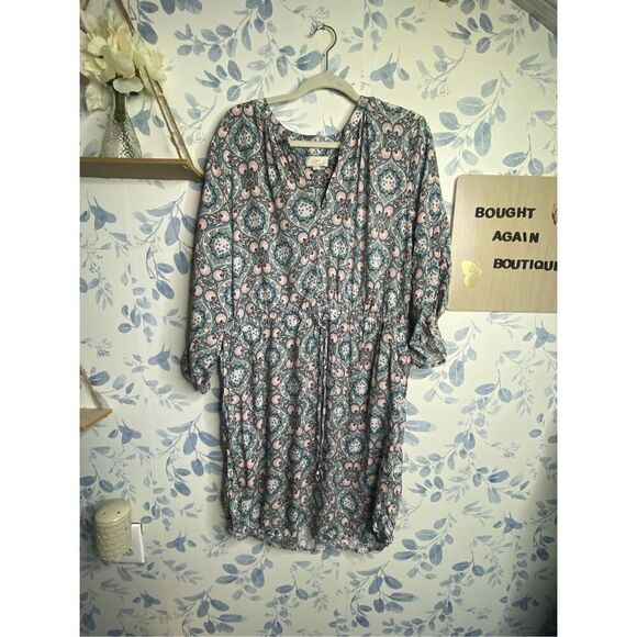 Loft Outlet NWT Paisley Dress Size XL - Picture 2 of 7